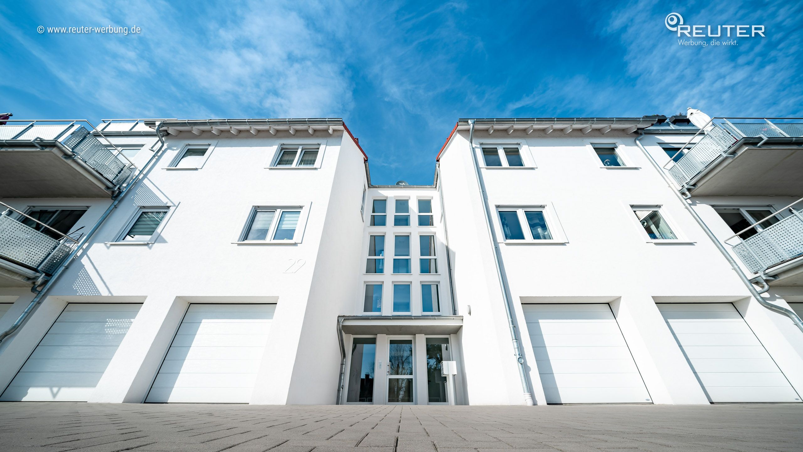 Foto: Architekturfotos (außen) von REUTER - Beispiel, Kunde: Planen + Bauen SPENGLER - Shooting vor Ort beim Kunden