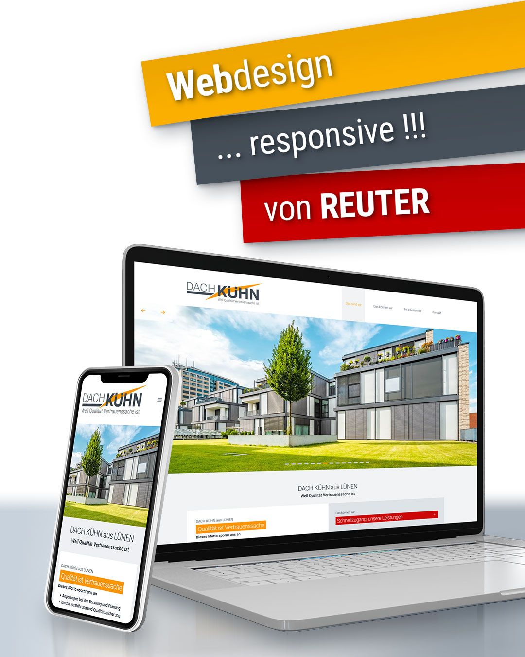 Foto: Webdesign 04: Responsive Webdesign von REUTER - Werbung, die wirkt.