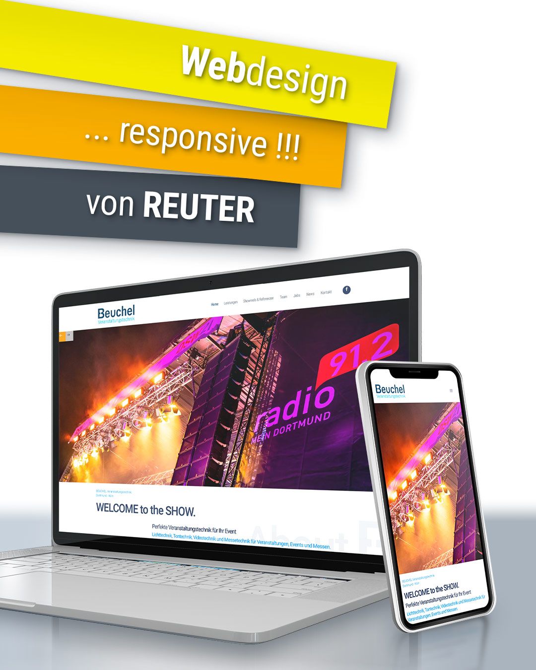 Foto: Webdesign 01: Responsive Webdesign von REUTER - Werbung, die wirkt.