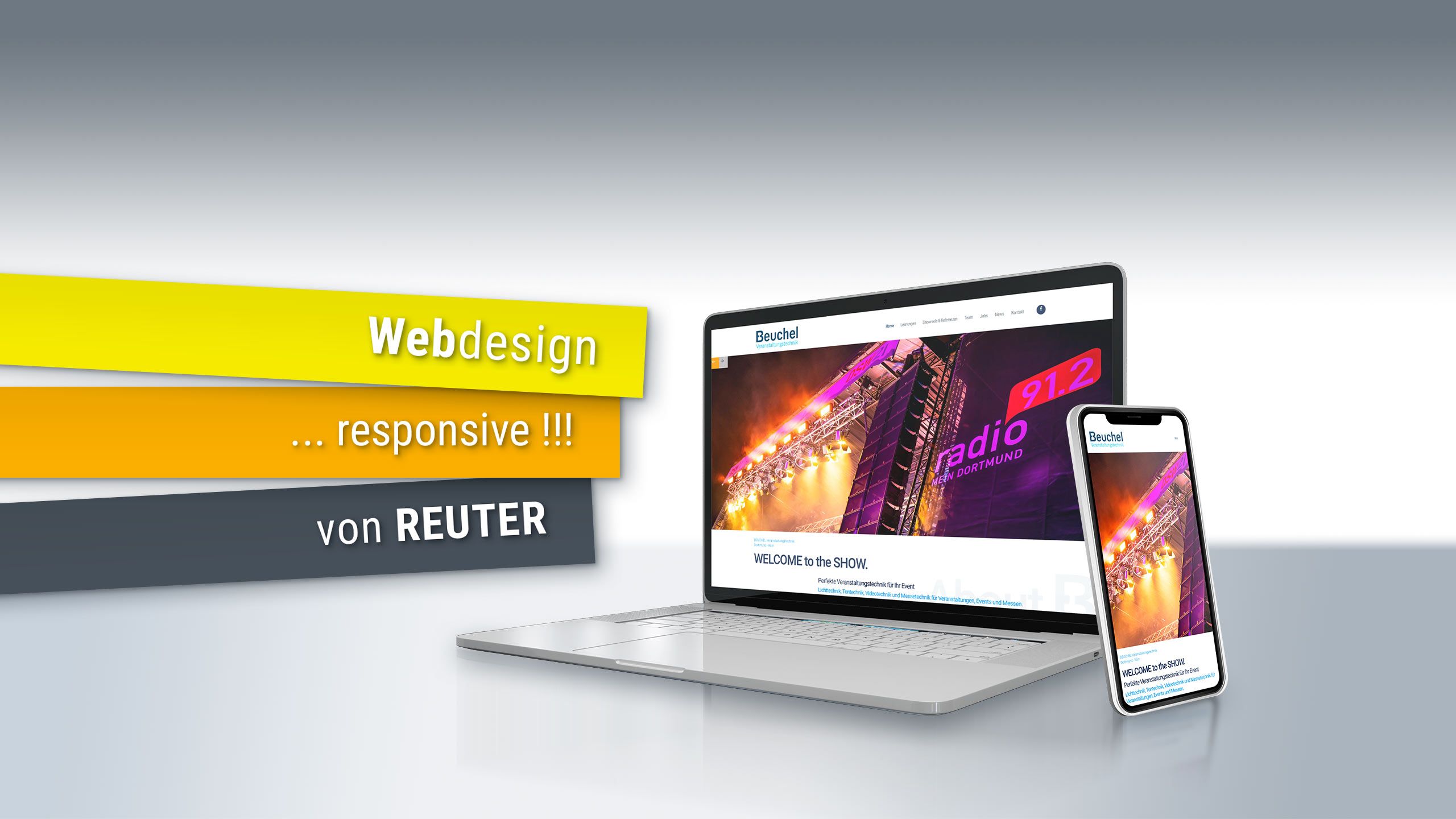 Foto: Webdesign - natürlich responsive! Von REUTER - Werbung, die wirkt. Dortmund