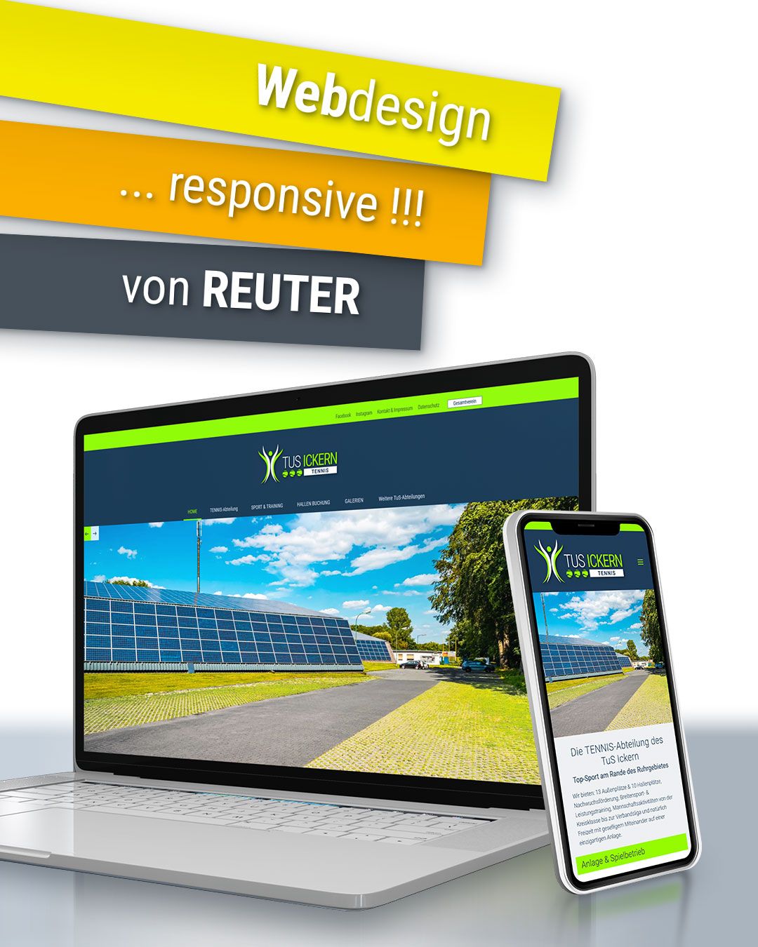 Foto: Webdesign 03: Responsive Webdesign von REUTER - Werbung, die wirkt.